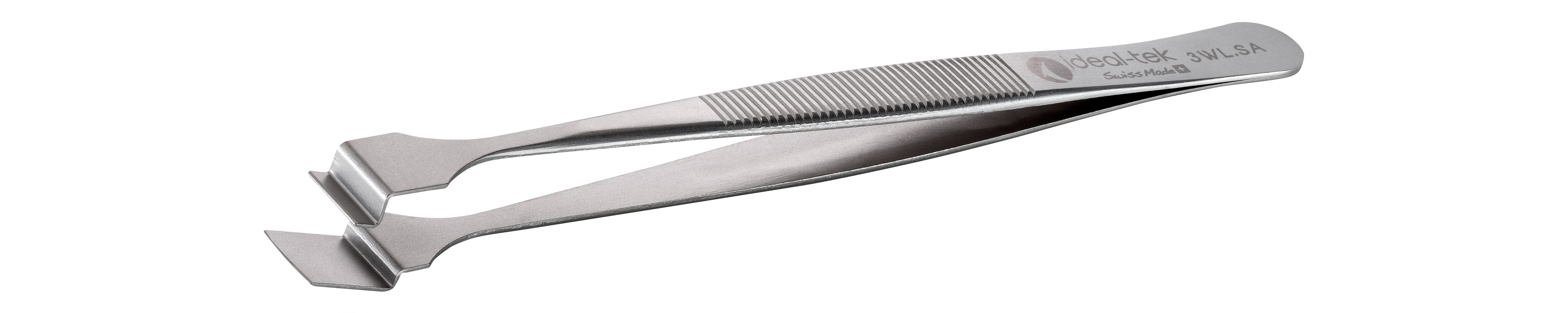 ideal-tek 125 mm, Stainless Steel, Wafer, Tweezers