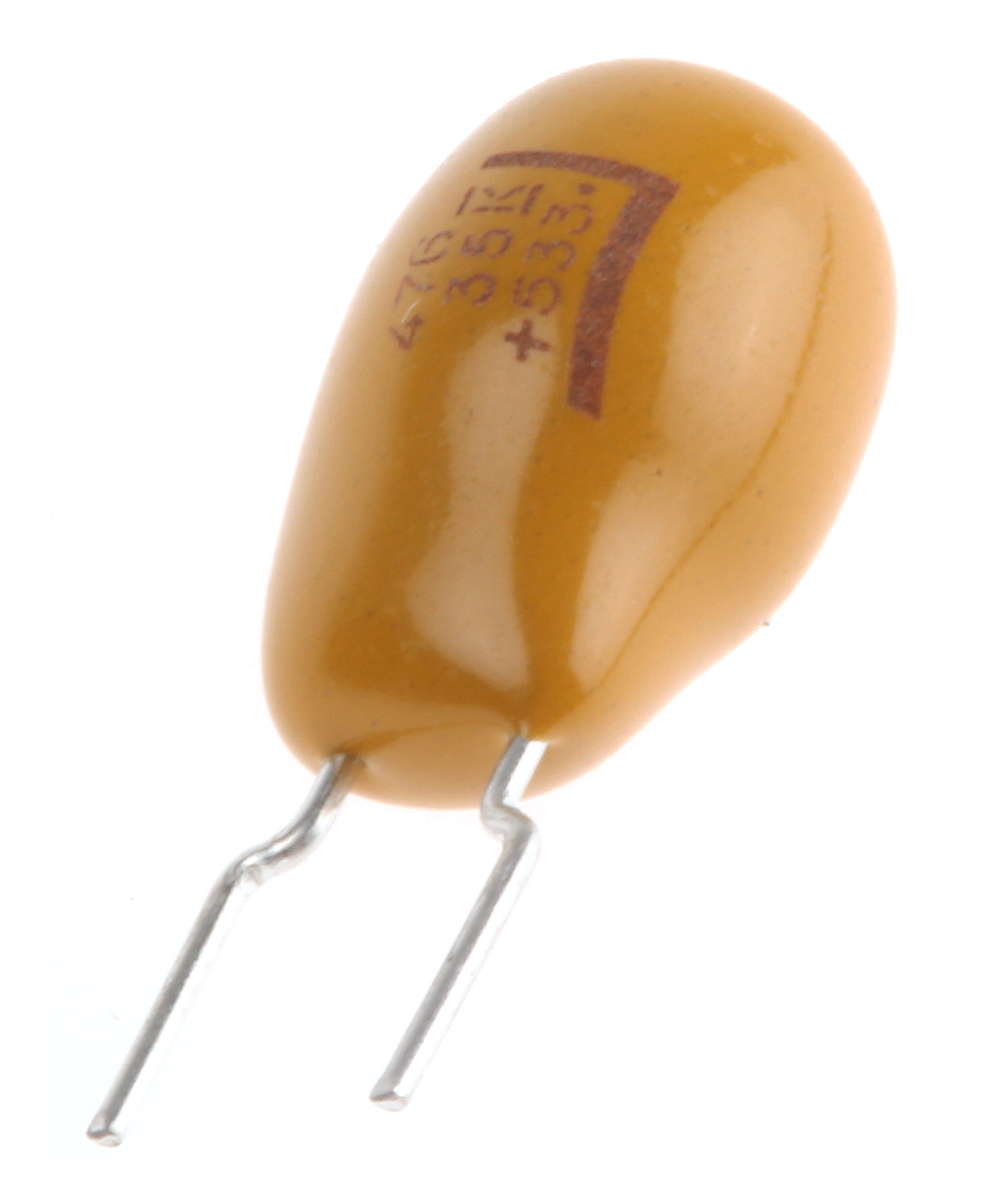 KEMET 47μF MnO2 Tantalum Capacitor 35V dc, T356 Series