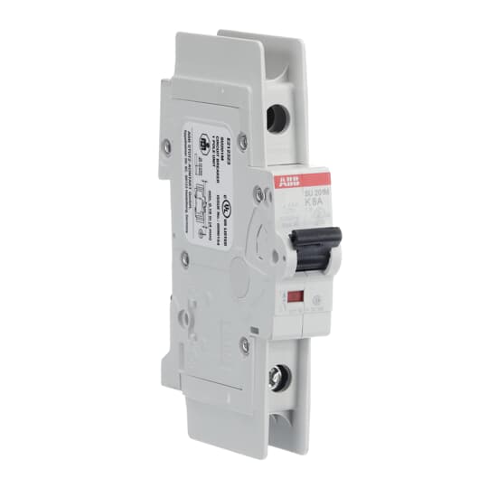 ABB SU 200 M Circuit Breaker, 1P, 8A Curve K, 277V AC, 48V DC, 15 kA Breaking Capacity