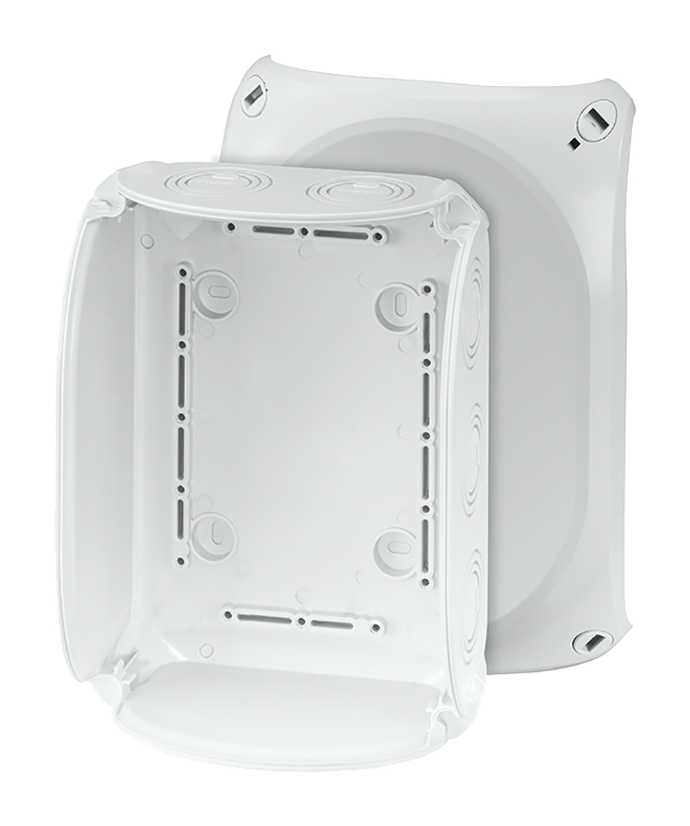 HENSEL ENYCASE DK Series Grey Polycarbonate Junction Box, 210 x 155 x 92mm