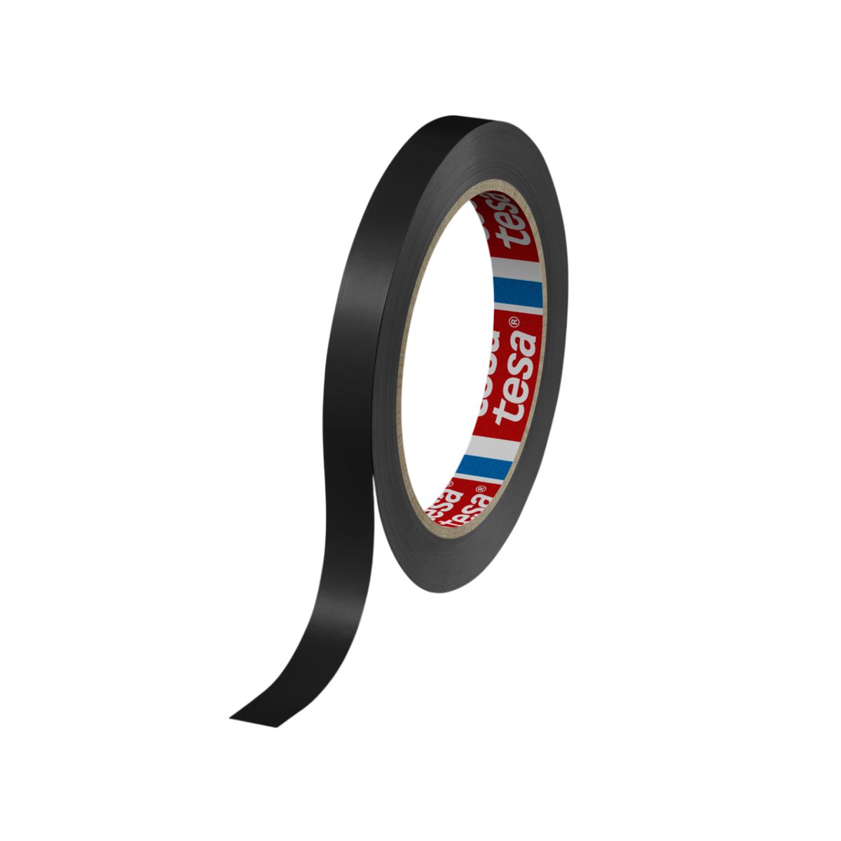Tesa Tesa 60404 Colored Black Packing Tape, 66m x 12mm