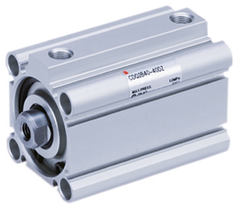 SMC Pneumatic Compact Cylinder - 32 mm Bore, 10 mm CDQ2 Series, Single Acting Acting