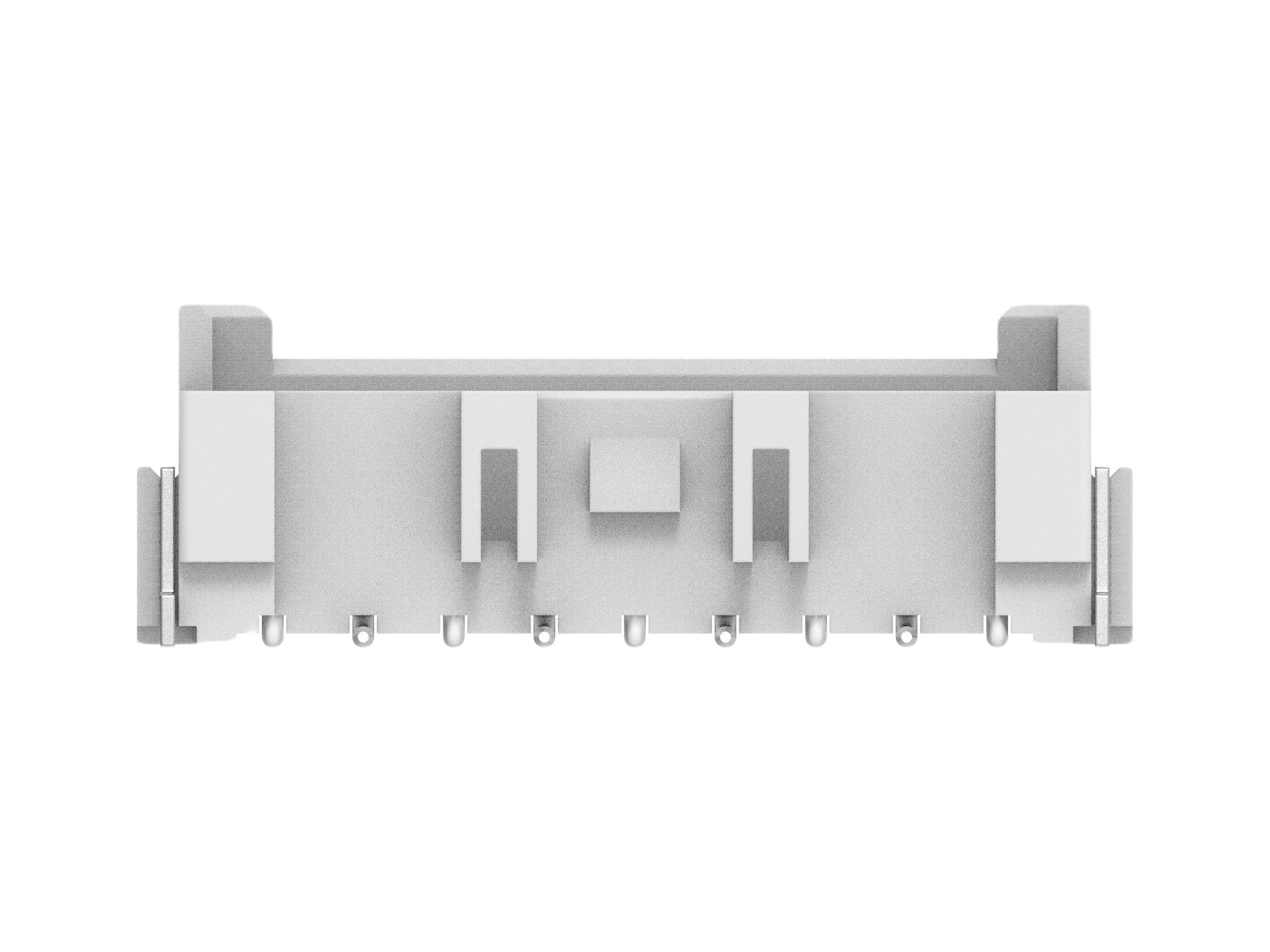 TE Connectivity 2365497 Series Straight PCB PCB Header, 9 Contact(s), 2.5 mm Pitch, 1 Row, Shrouded