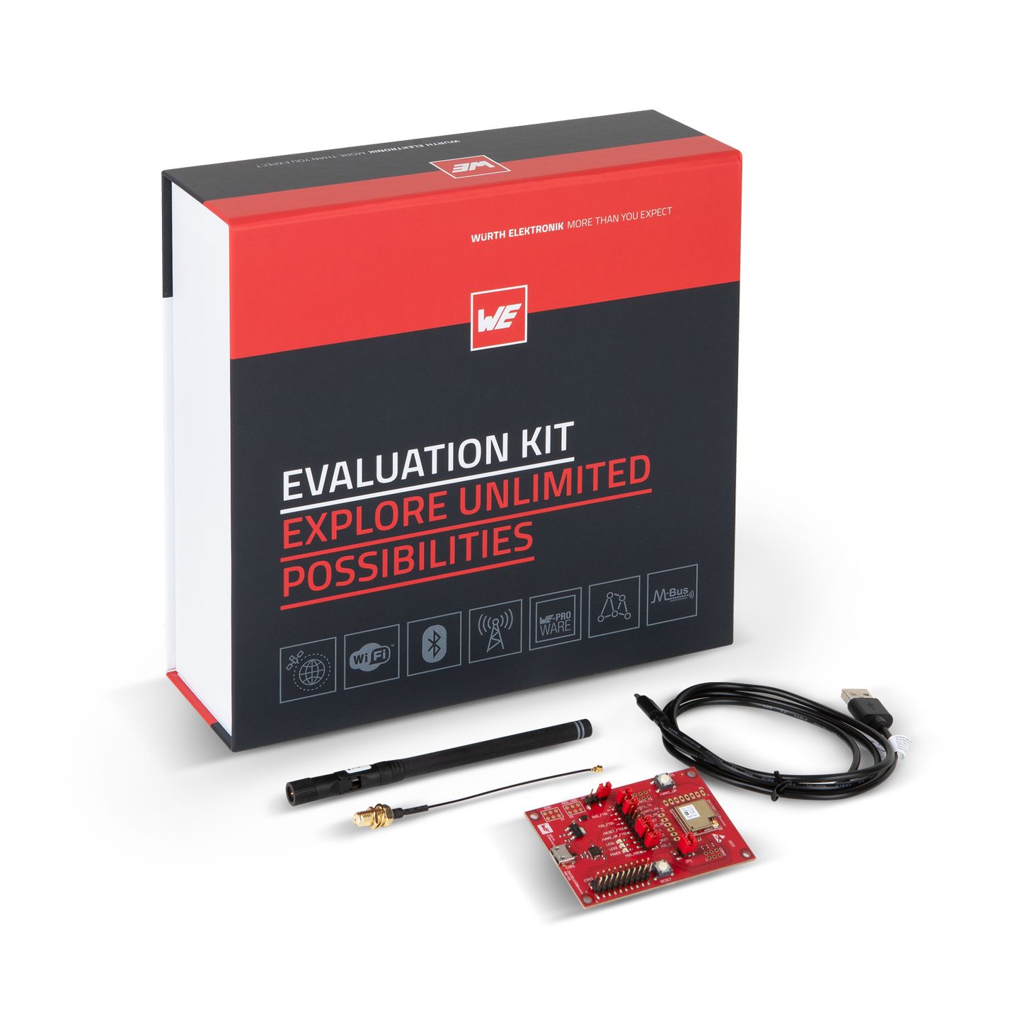 Wurth Elektronik Daphnis-I & EV-Kits Daphnis-I EV-kit RF Transmitter Evaluation Board for Agriculture And Healthcare,