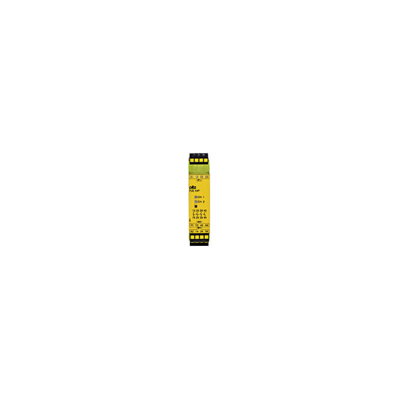 Pilz 787 Safety Relay 24V dc, Single Channel 4 Safety Contacts