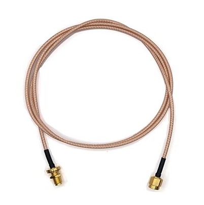 Mueller Electric BU Series Female SMA Female to Male SMA Straight Male, 1000 mm 50 Ω