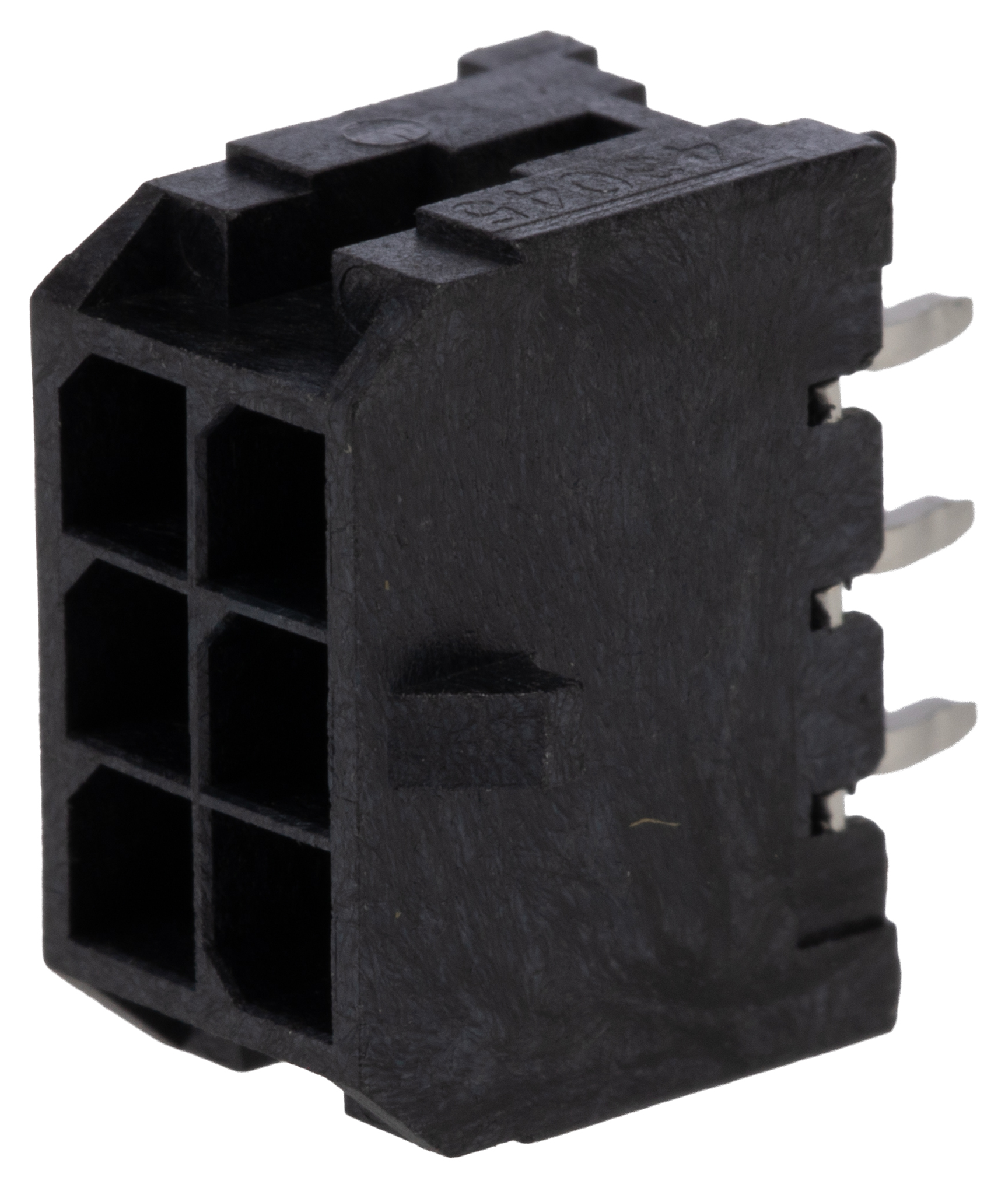 Molex Micro-Fit 3.0 Series Straight Through Hole PCB Header, 6 Contact(s), 3 mm Pitch, 2 Row, Shrouded