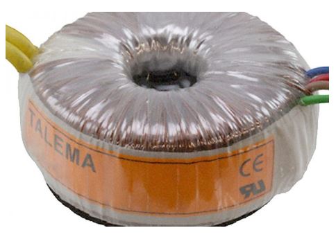 Nuvotem Talema 230V ac, 12V ac Toroidal Transformer, 225VA 2 Output