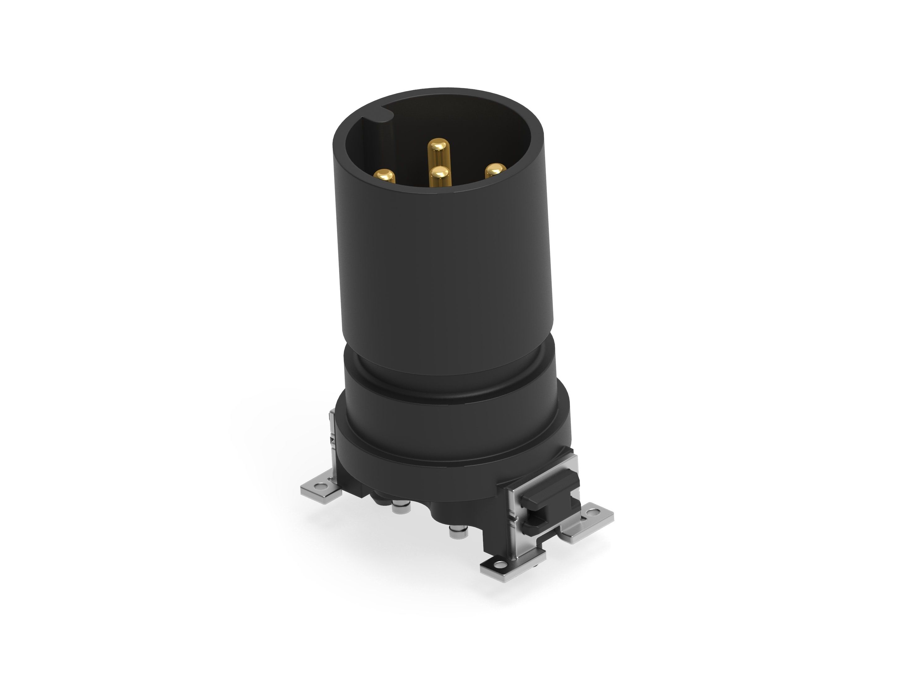 ERNI Circular Connector, 5 Contacts, Board, M12 Connector, Plug, Male, IP65, IP67, Standard Circular Connectors Series