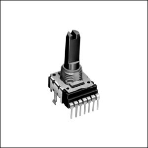 Alps Alpine RK14K Rotary Potentiometer 2-Gang Through Hole, RK14K12D0A1X