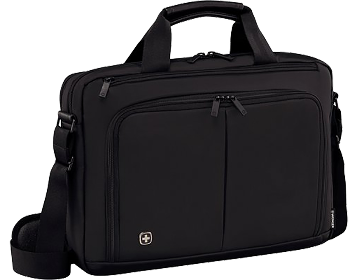 Wenger Source 16in  Laptop Briefcase, Black