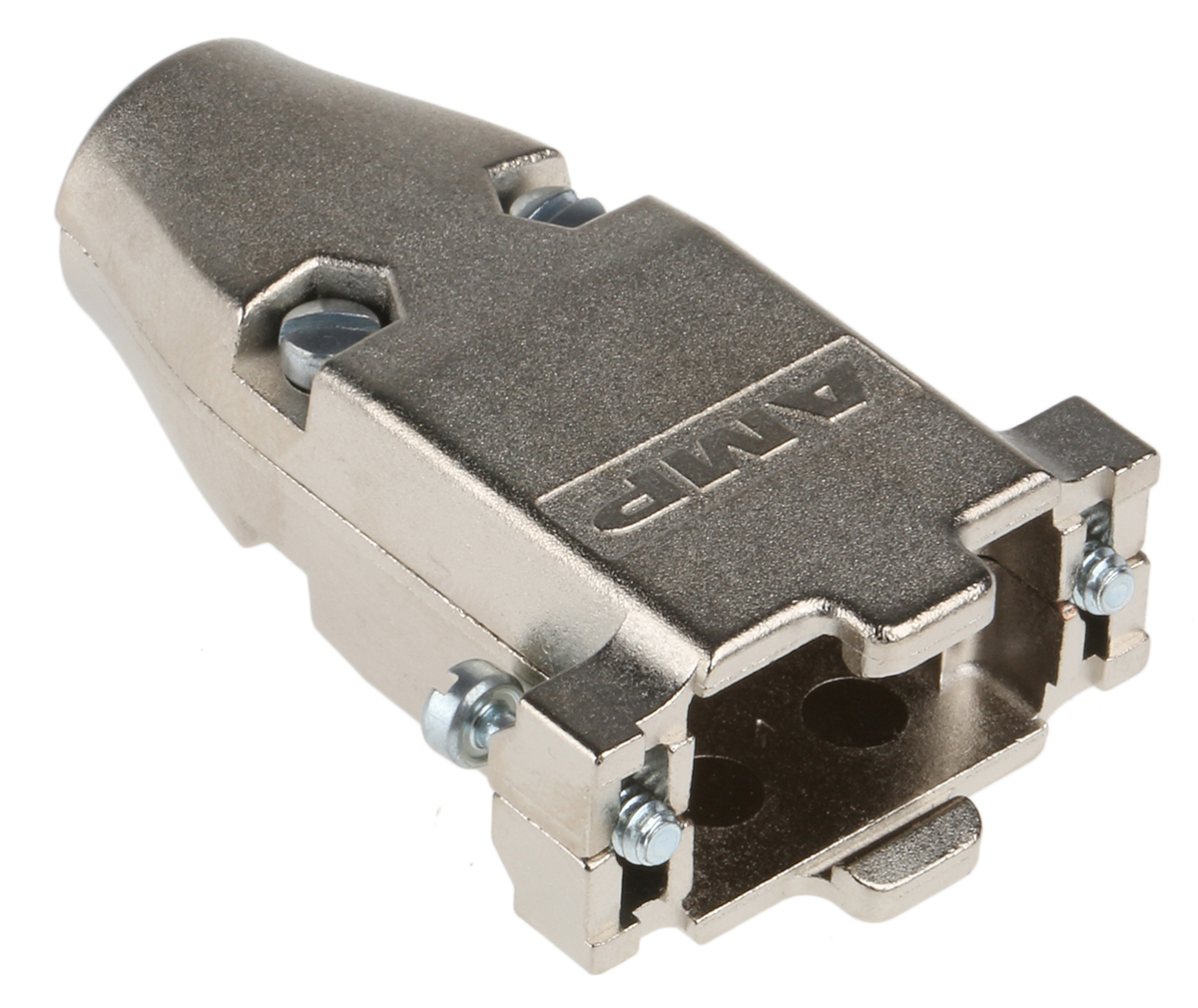 TE Connectivity AMPLIMITE Series D Sub Backshell, 9 Way