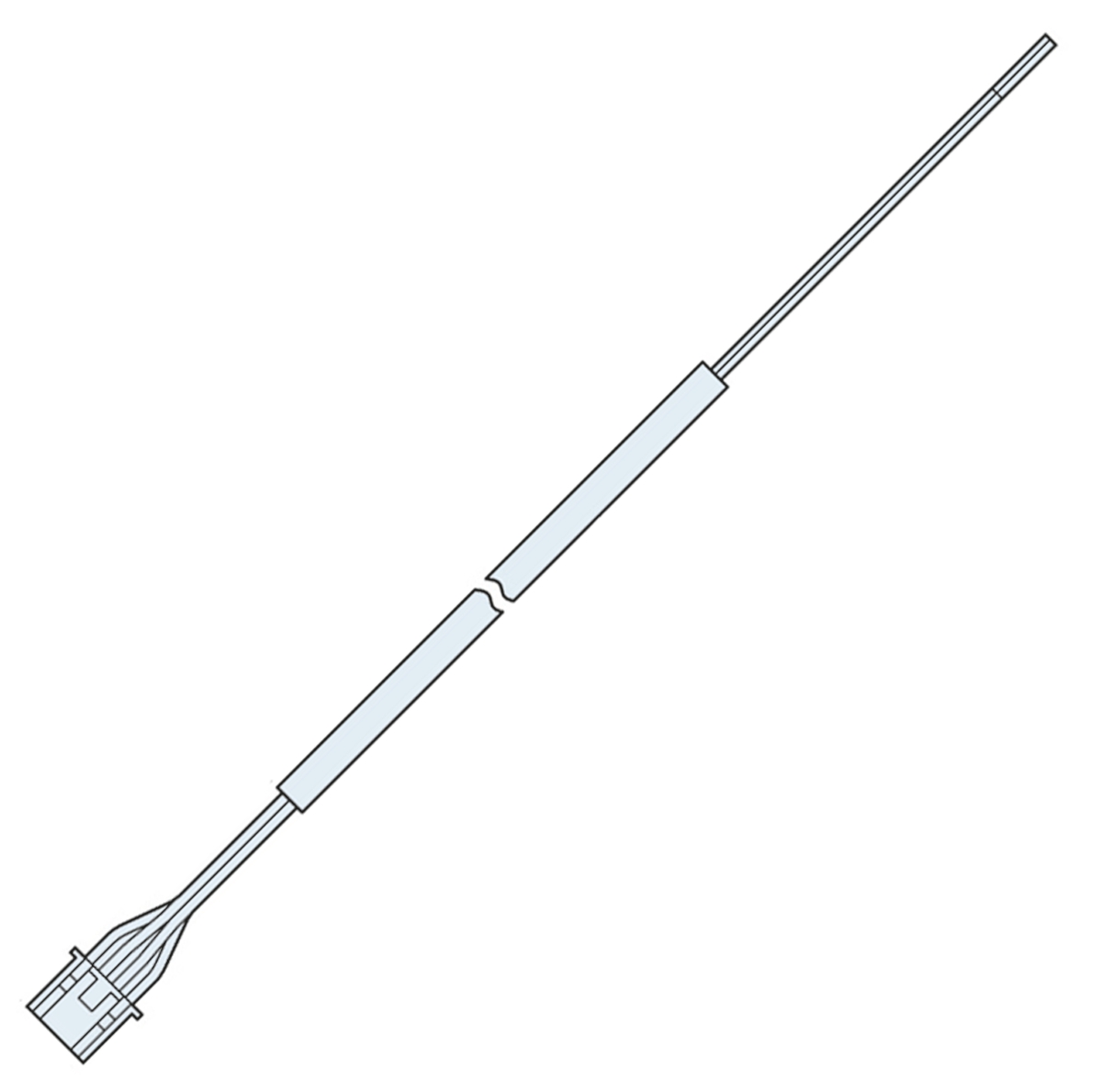 Panasonic Cable & Connector, 5m Cable Length for Use with PM-65 & DP-100 Series