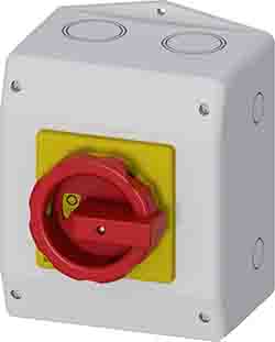 Siemens 3P Pole Isolator Switch - 63A Maximum Current, IP65