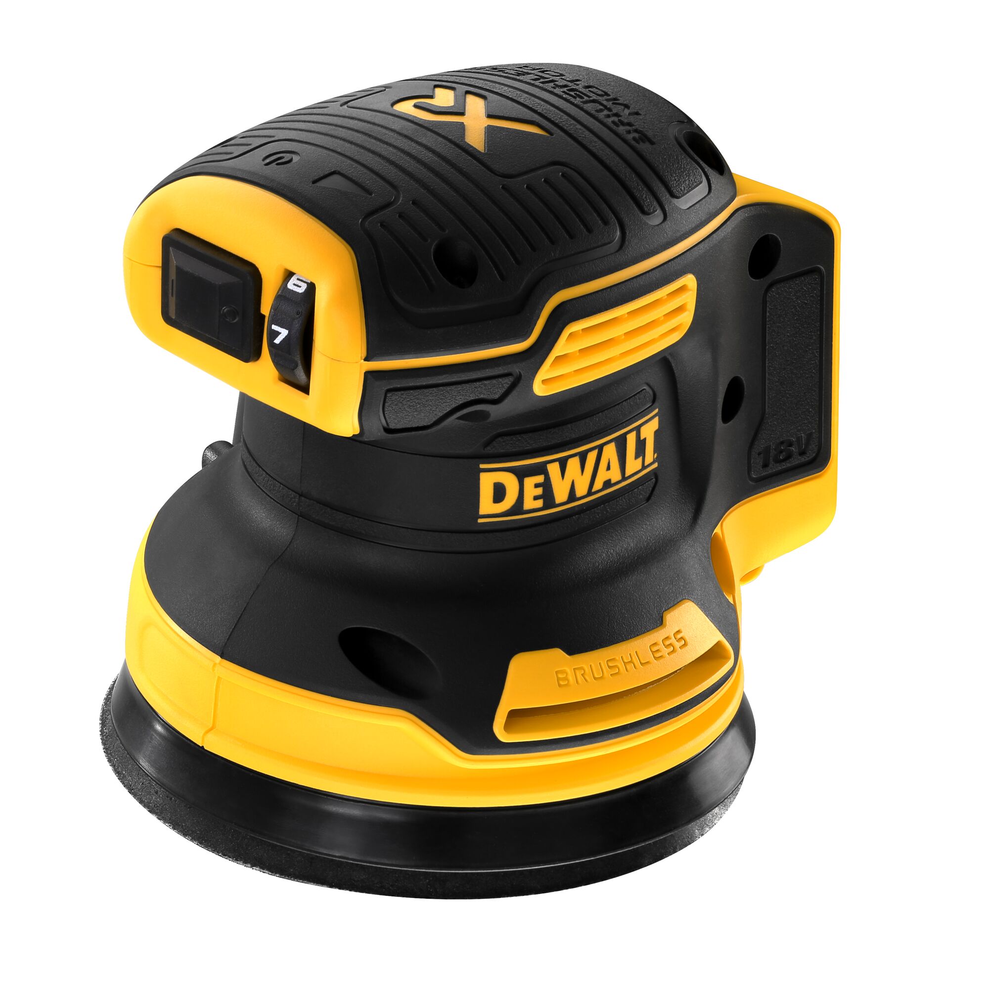 DeWALT DCW210 125mm Cordless Orbital Sander, Cordless