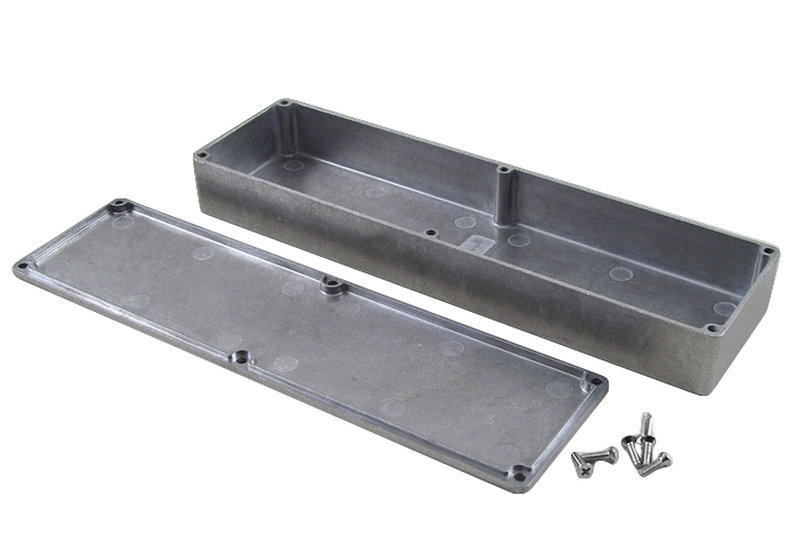 Hammond 1590 Series Die Cast Aluminium Alloy Enclosure, IP54, 254 x 70 x 50mm
