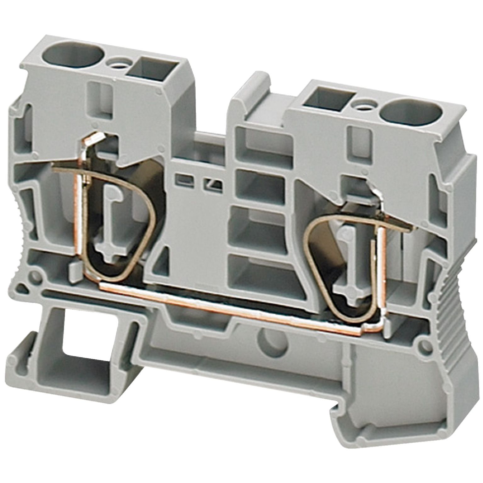Schneider Electric NSYTRR102 TRR Series Grey, 10mm², Spring Termination, ATEX