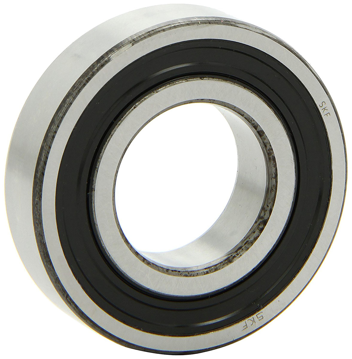 SKF 6208-2RS1NR 1 Row Ball Bearing - 40 mm ID, 80 mm OD