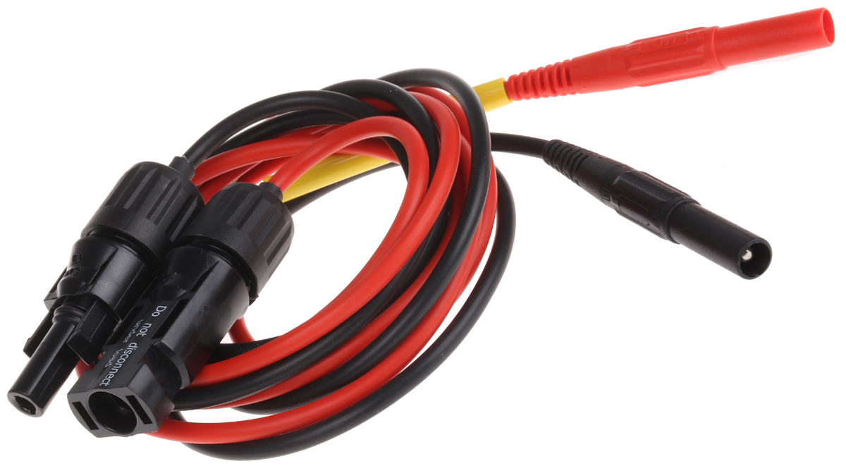 Staubli Test Lead Kit With Female Adapter Test Lead, Male Adapter Test Lead