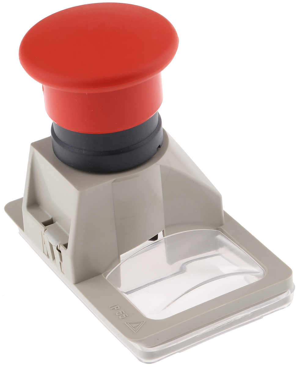 Schneider Electric GV2 Series Turn to Release Emergency Stop Push Button, IP55