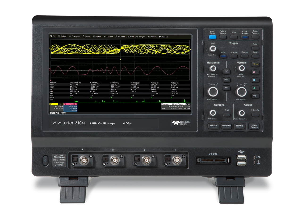 Teledyne LeCroy Oscilloscope Software for Use with WaveSurfer 3000 series Oscilloscopes