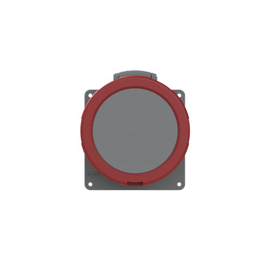 Amphenol Industrial, 2CMA1 IP67 Red Panel Mount 3P+N+E Industrial Power Socket, Rated At 16A, 415 V