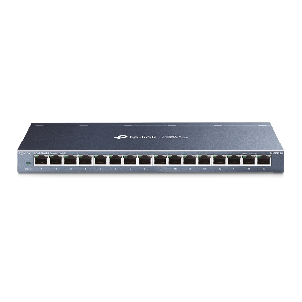 TP-Link TL-SG116, Network Switch 16 Port Network Switch With PoE