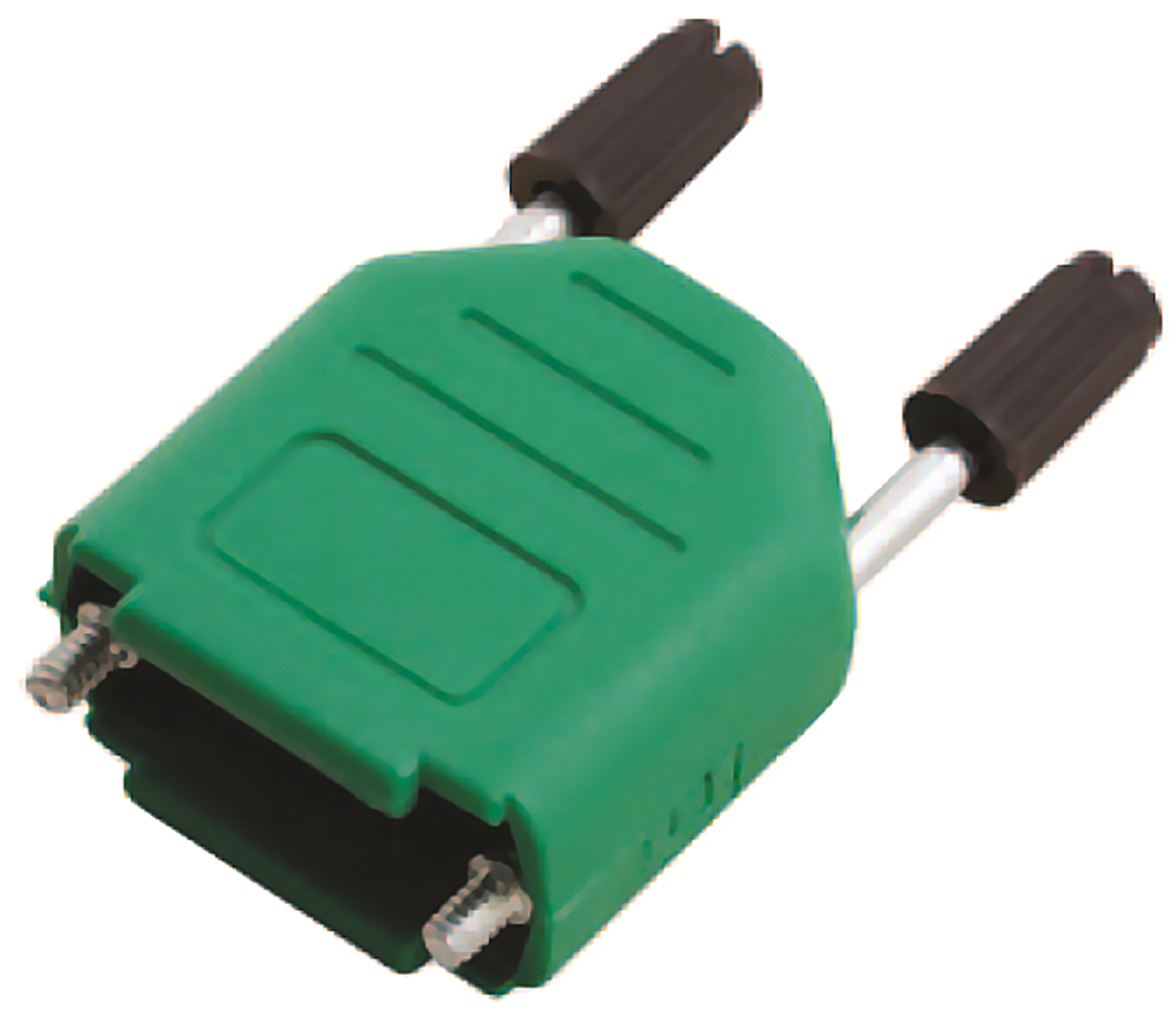 MH Connectors MHDPPK-SLIM Series Polyamide D Sub Backshell, 15 Way, Strain Relief