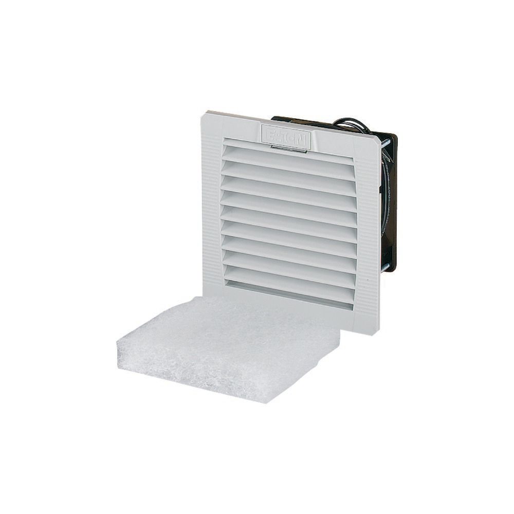 Eaton xE?ect E-FAN Series Filter Fan, 230 → 240 V ac, ac Operation, 29m³/h Filtered, 29m³/h Unimpeded, IP54,
