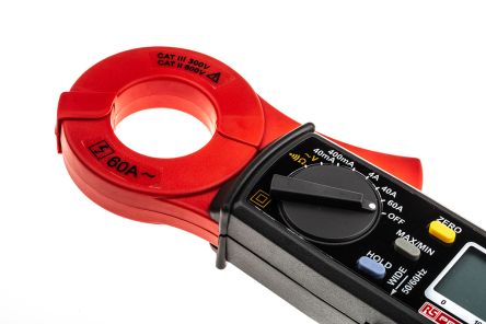 RS PRO ILCM03A Clamp Meter, Max Current 60A ac