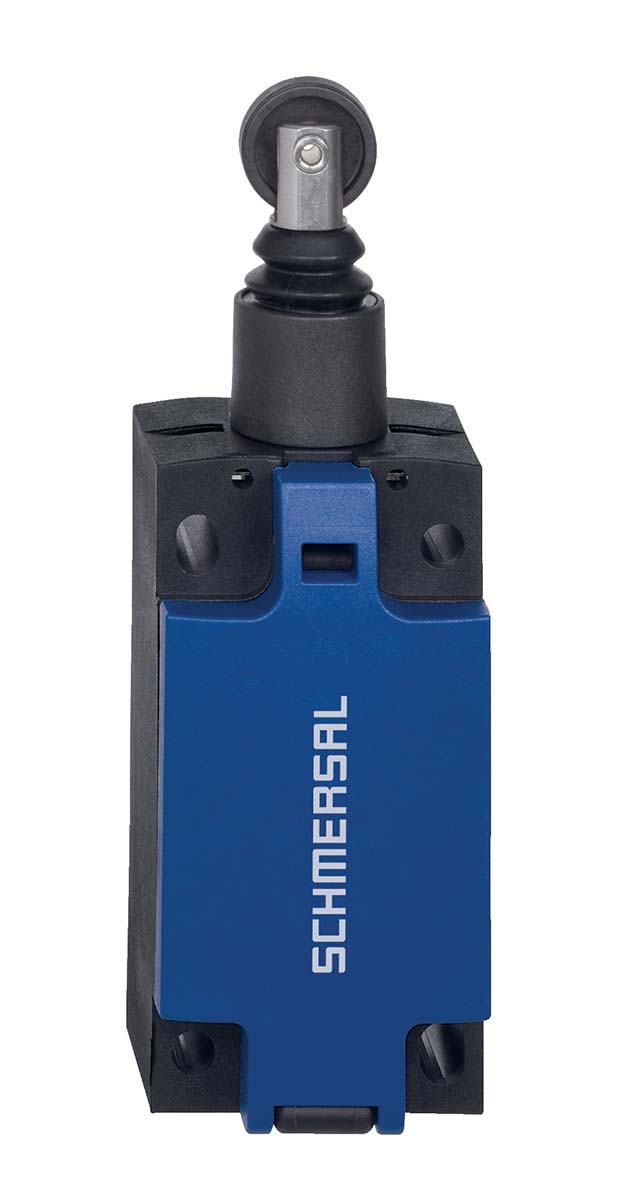 Schmersal Roller Plunger Limit Switch, 2NC/1NO, IP66, IP67, DPST, Thermoplastic Housing, 240V ac Max, 3A Max