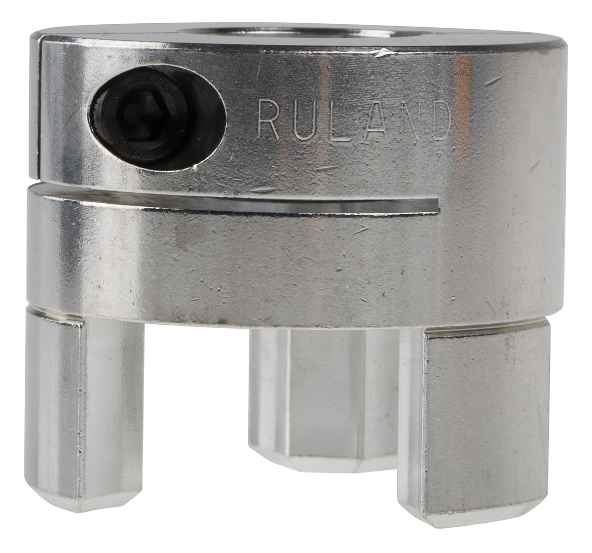 Ruland Jaw Coupling, 57mm Outside Diameter, 25mm Bore, 80mm Length Coupler