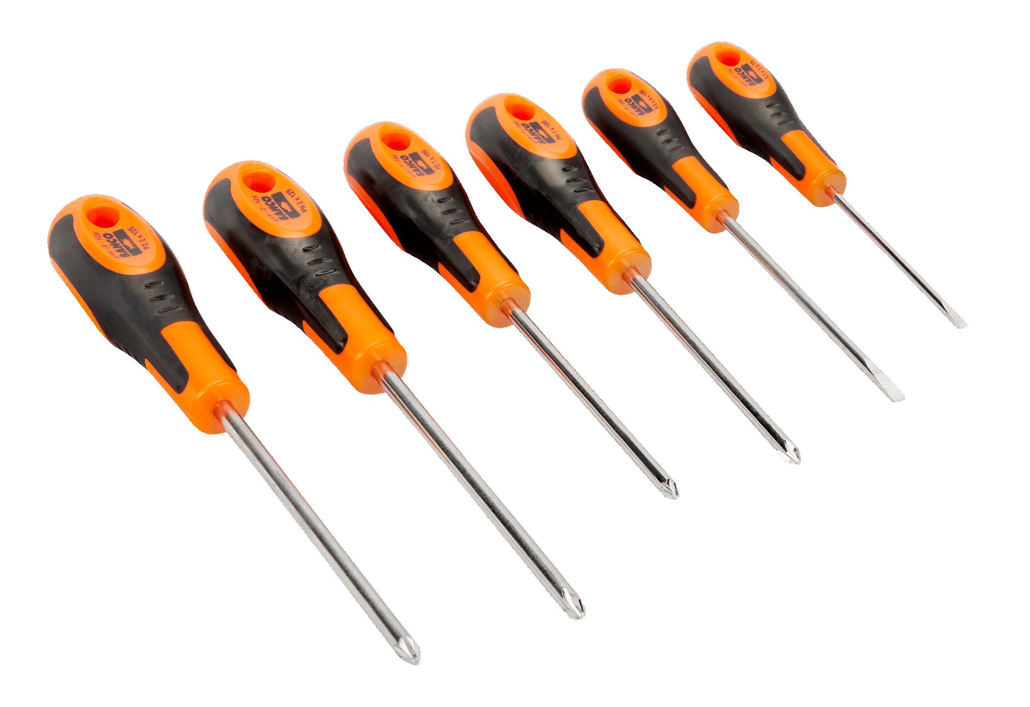 Bahco Slotted Slotted, 6-Piece