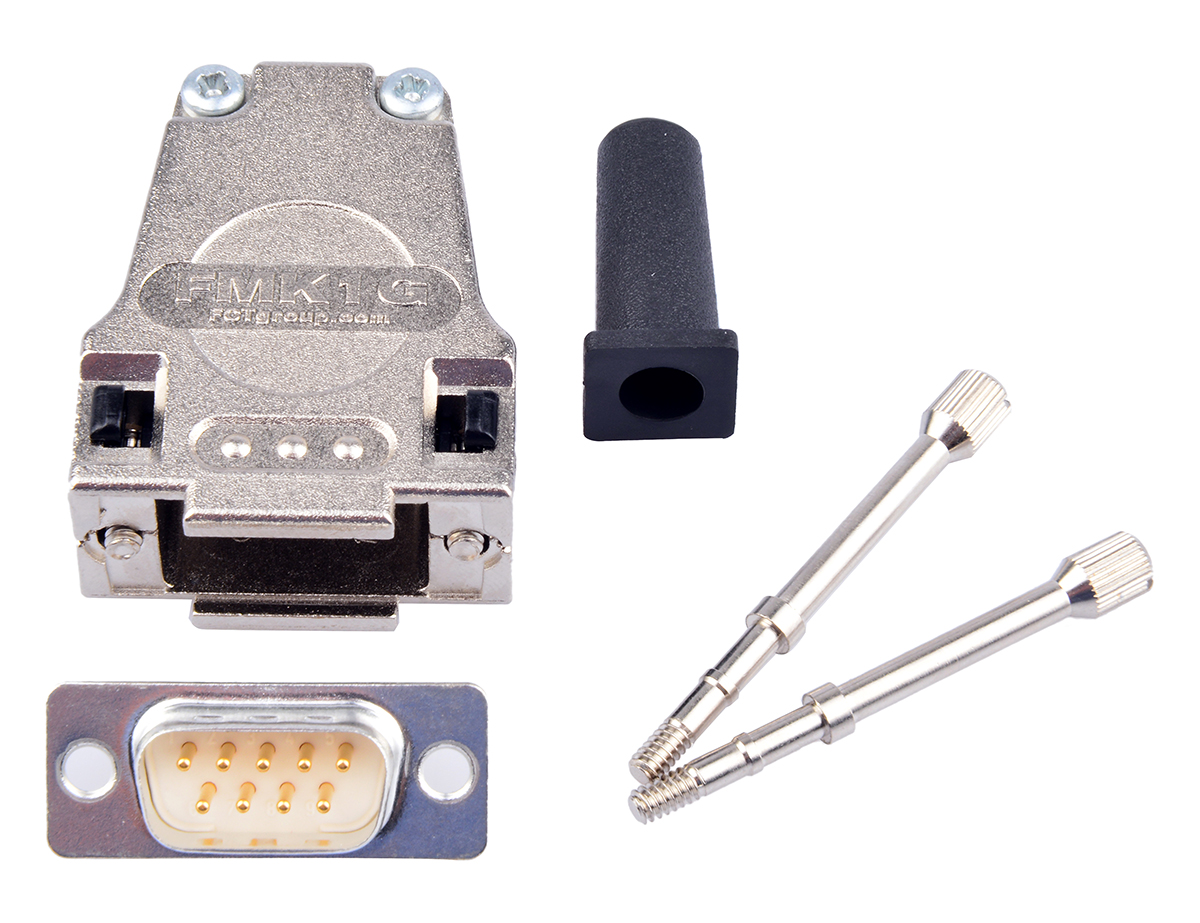FCT from Molex FMK 9 Way Cable Mount D-sub Connector Plug