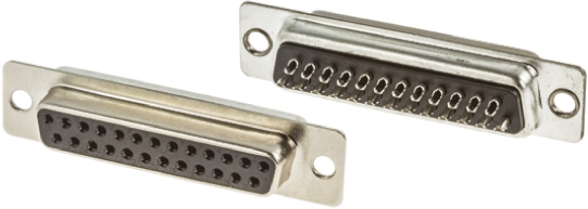 MH Connectors MHDM 37 Way Cable Mount D-sub Connector Socket, 2.77mm Pitch