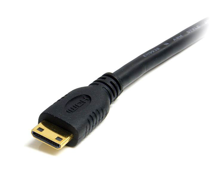 StarTech.com HDMI 1.4, 1m Male HDMI to Male Mini HDMI High Speed 4K @ 30Hz
