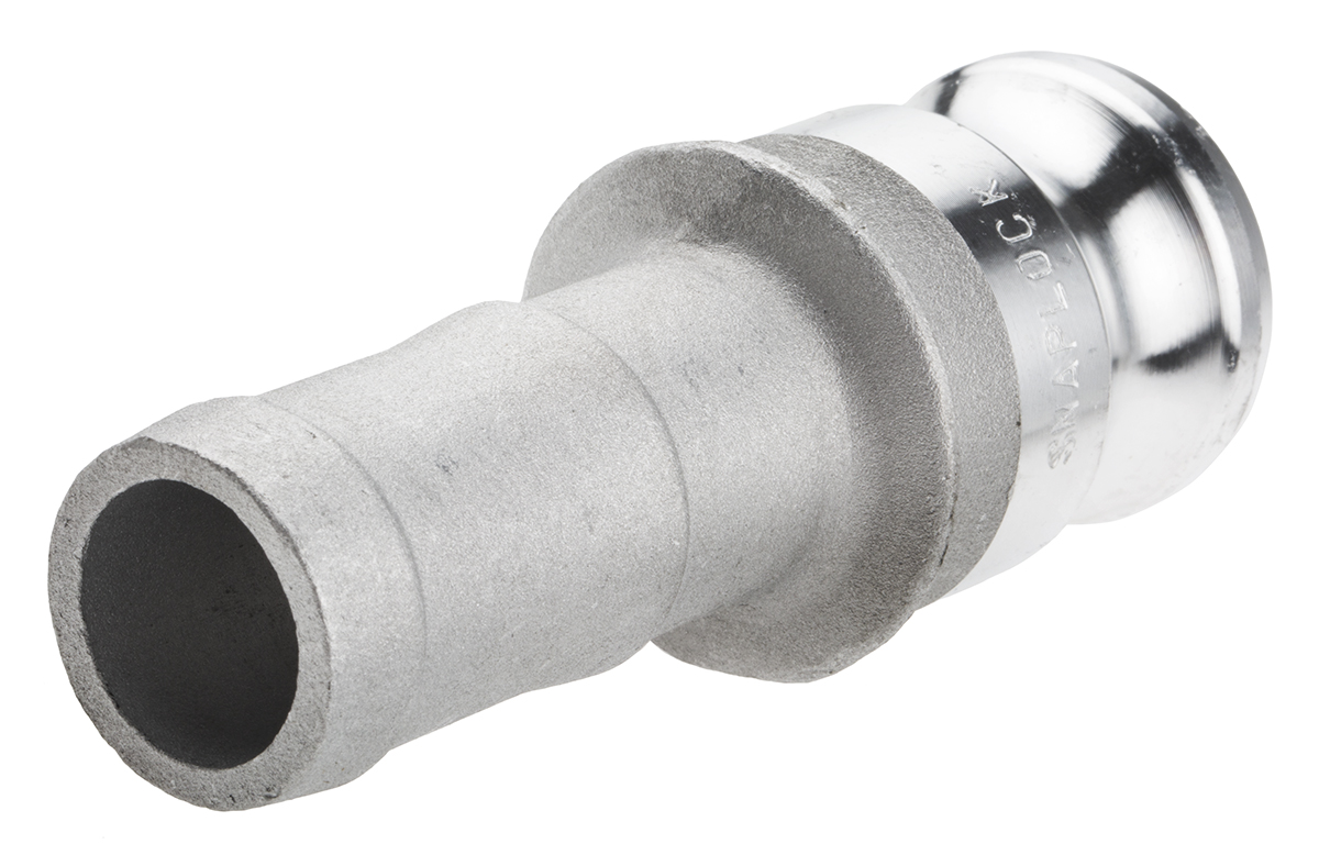 RS PRO Hose Connector, Straight Cam & Groove Adaptor 1in 1in ID, 17 bar