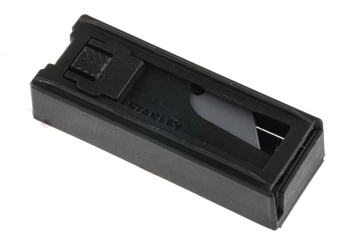 Stanley Flat Safety Knife Blade, 10 per Package