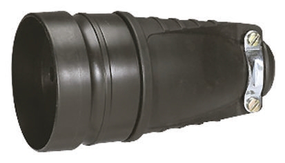 Legrand Europe Mains Connector, 20A Black, Cable Mount Rubber, 380 V