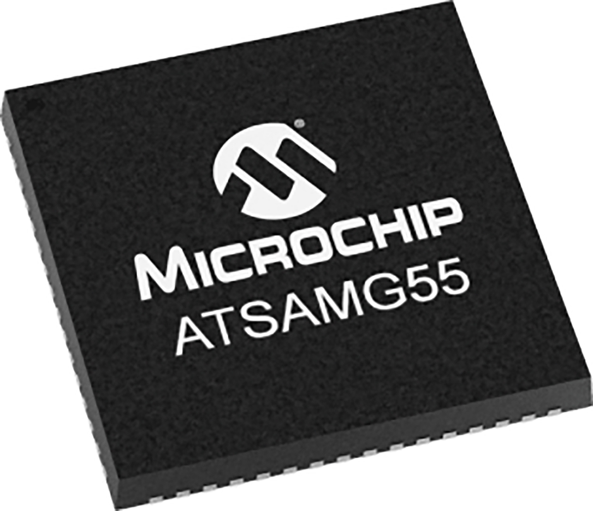 Microchip ATSAMG55J19A-AU, 32 bit ARM Cortex M4, SAM G55 Microcontroller, 120 MHz, 512kB FLASH, 64-Pin LQFP