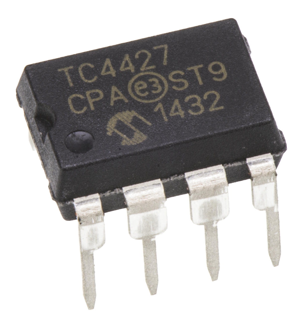 Microchip TC4427CPA MOSFET Gate Driver 2, 1.5 A 8-Pin 22 V, PDIP