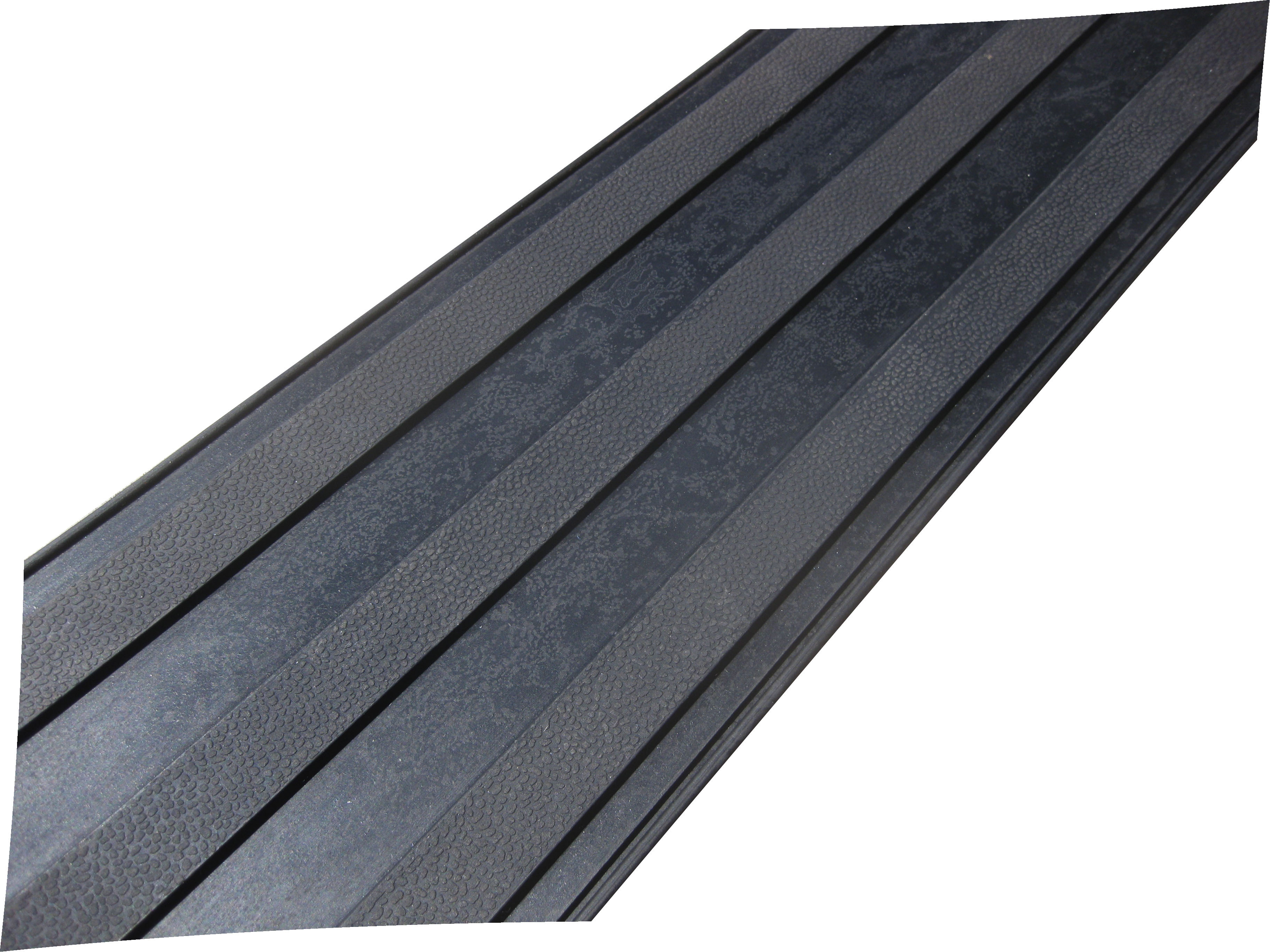 ID Group Black Edge Protector Strip Natural Rubber Strip 100cm x 220mm x 5mm
