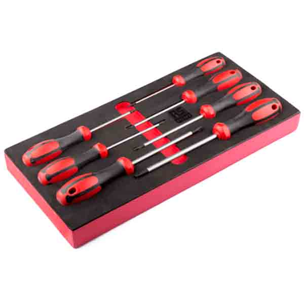 RS PRO F99-E0706 Star Screwdriver Set, 7-Piece