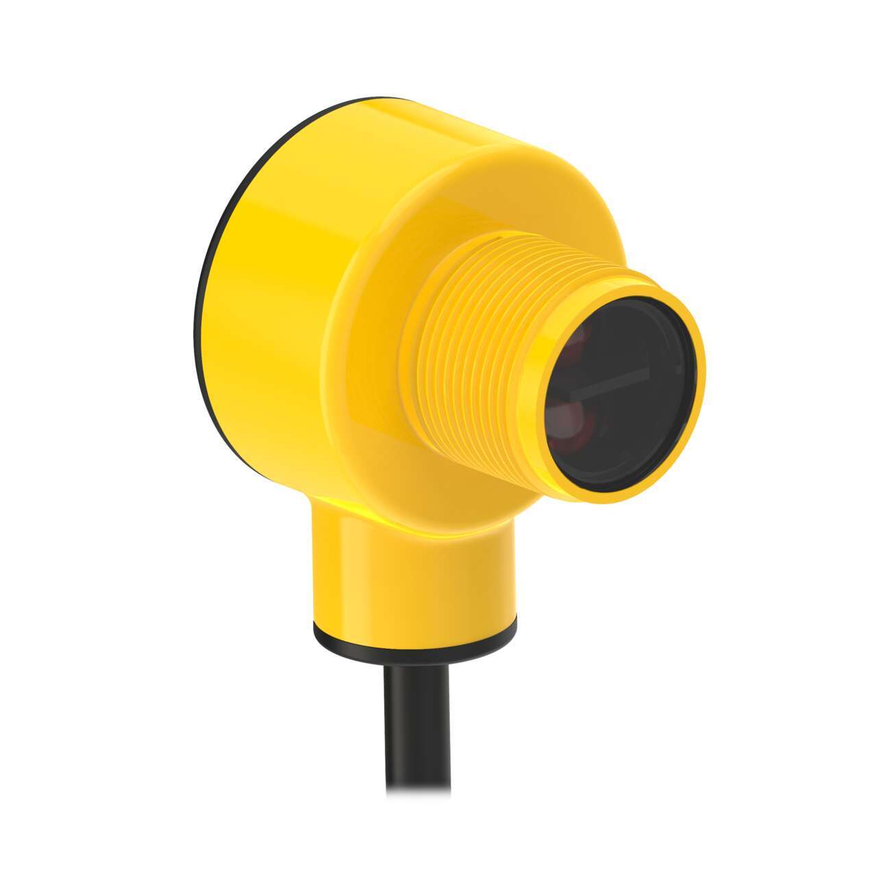 Banner Visible Red LED Photoelectric Sensor, Barrel Sensor, 750 mm Detection Range