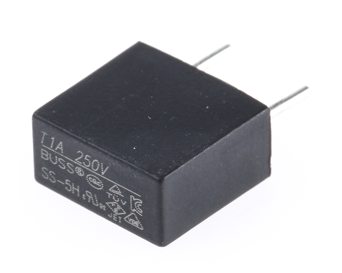 Eaton PC Board Non Resettable Fuse, Radial 5A, 250V ac