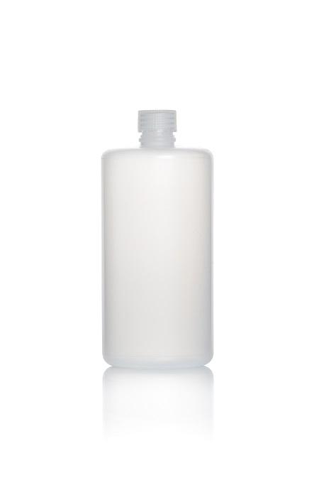 RS PRO 1L HDPE Narrow Neck Storage Bottle