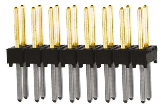 Samtec TSW Series Straight Through Hole Pin Header, 16 Contact(s), 2.54 mm Pitch, 2 Row, Unshrouded