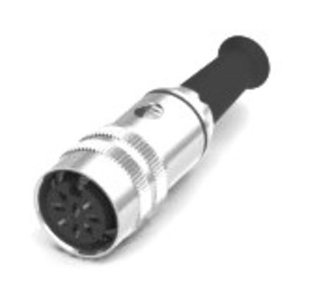 RS PRO 8 Pole M16 Din, 4A, 100 V IP40, Screw Lock, Female, Cable Mount
