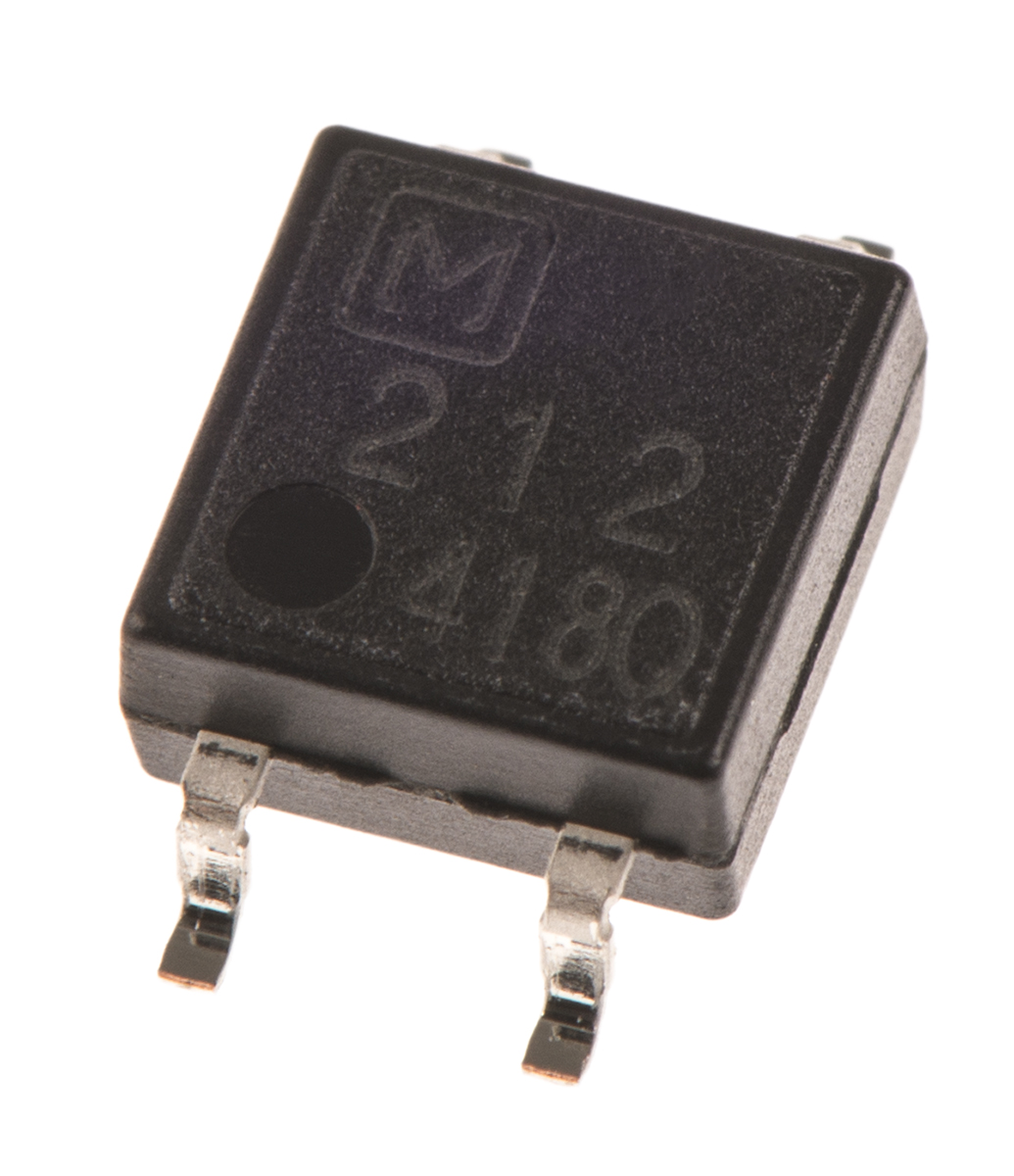 Panasonic Solid State Relay, 500 mA Load, PCB Mount, 60 V Load, 1.5 V Control