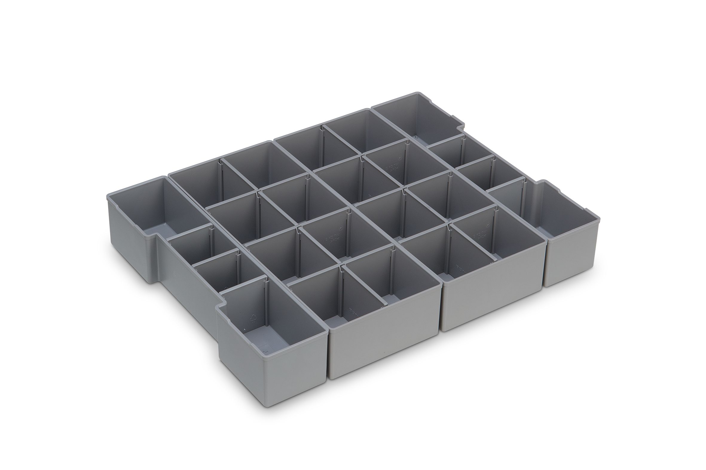 BS SYSTEMS Insert Tray for L-BOXX 102, L-BOXX 102 Lid Transparent